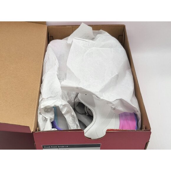 New‎ Balance Kids Fresh Foam Arishi V4 Grey/Pink/Purple Shoes Size 7 (7775024) - Picture 11 of 11